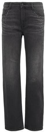 s.Oliver Jeans Karolin/Regular Fit/Mid Rise/Straight Leg/mit Schmucksteinen