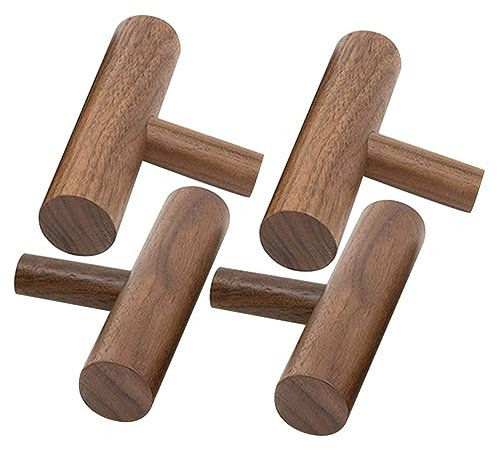 TINEASUR Wandhaken mit Ausgezeichneter Stabilität und Tragkraft Dekorative Huthaken für Küche und Schlafzimmer 4 Stück