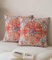 Vorysum 2er Set Kissenbezüge 40x40 cm Boho Kissenbezug Abstrakte Deko Kissen Vintage Rot Kissenhülle Doppelseitiges Muster Samt Kissen für Garten Sofa Bett Dekorative Kissenhüllen