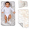 TENDS Wickelunterlage für unterwegs – wasserdicht, faltbar, waschbar und gepolstert, kompakt, ideal für Komfort und Sauberkeit des Babys, perfekte Windeltasche als originelles Geschenk für Neugeborene