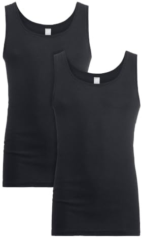 hessnatur Athletic Shirt Fitted 2er Pack Herren Pure Nature aus Reiner Bio-Baumwolle | nachhaltig und fair hergestellt (Fair Wear Foundation)