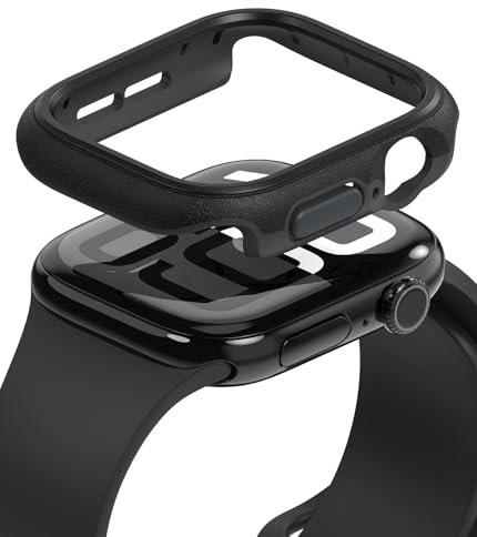 Ringke Onyx Compatibile con Cover Apple Watch 11/10 46mm, Custodia Paraurti Antiurto Protettiva Durevole a Doppio Strato - Black