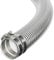 25MM ID - 5 METRE Clear PVC Flexible Conduit Outdoor Cable Coil - Underground Burial, External Trunking, Electrical Ducting, Hose Pipe Wire Protection with 2 Clips