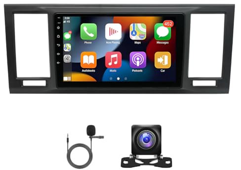 Radio de coche Android 13 de 9 pulgadas para T6 Transporter Multivan 2016-2022, 2 + 32 G, pantalla táctil inalámbrica, Carplay Android, Bluetooth, WiFi, GPS, HiFi, RDS, FM, AHD, cámara de visión