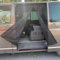 Daaxing Mosquitera para puerta corrediza de furgoneta, protector solar de malla negra con cremallera, se adapta a caravanas, autocaravanas, puertas laterales, portón trasero (M 156 x 150 cm)