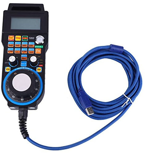 HWGING CNC-Fräsmaschine, CNC-Steuerung, Kabelgebundene Steuerung, Elektronisches Handrad für CNC-Graviermaschine, System, CNC-Graviermaschine