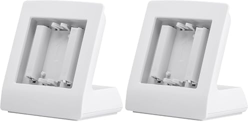 Homematic IP Tischaufsteller, Zubehör für Ihr Homematic IP Smart Home, für batterieversorgte Geräte im 55er-Format wie Wandthermostate oder Wandtaster, 141743A0 (Packung mit 2)