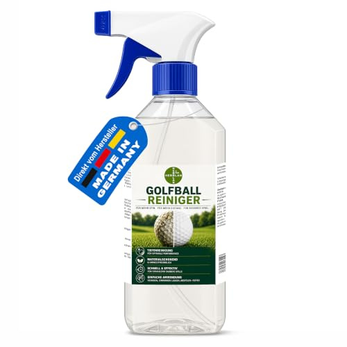 HERRLAN® Golfball Reiniger 500 ml – Tiefenreinigung für Golfbälle
