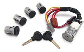 Set barillets de portes 6 pièces Jumpy Expert Scudo 4162L0 4162C9
