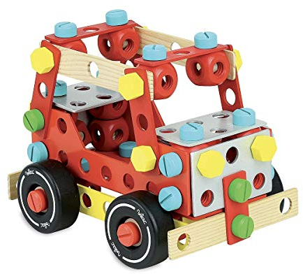 Vilac - Jeu de construction Super Batibloc - Jeu de motricité - A partir de 4 ans - 2126