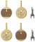 dymoece 2 Sets Fahrrad Bremse, Pads für AVID BB5 Mechanische Bremse, (Kunstharz, semi-metallic, gesintert Metall), Sintered Metal Brake Pads