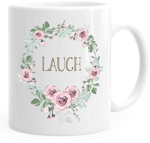 MoonWorks Kaffee-Tasse Schimpfwörter Beleidigung Ironie Geschenk-Tasse lustige Büro-Tasse Weiss unisize
