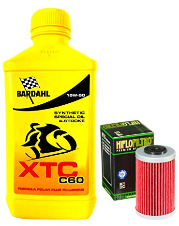 Bardahl XTC C60 15W50 Ölfilter Duke/RC 125/200/390