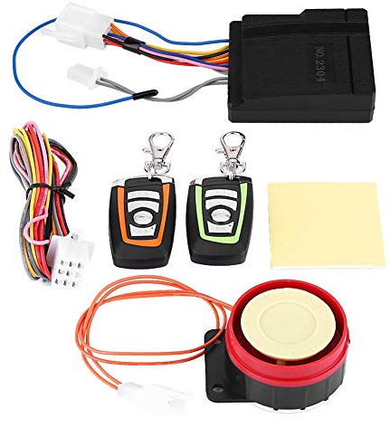 Alarme Moto,Alarme pour Quad,Syème D'Alarme Anti-Vol,Syème D'Alarme De Sécurité Antivol De Moto À Télécommande