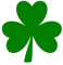 TENNER.LONDON Set of 5 Irish Shamrock Iron on Screen print Fabric Applique machine washable transfer Ireland Shamrock