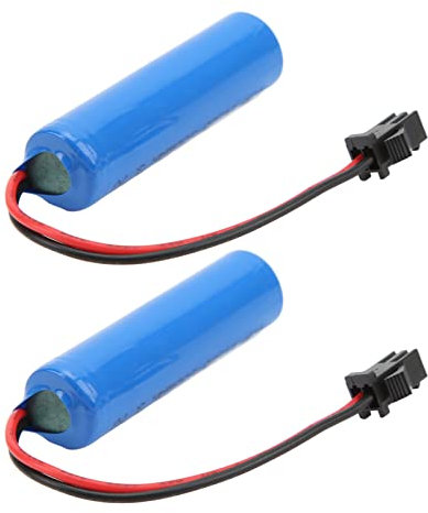 KOSDFOGE 3.7V 500Mah Batterie Au Lithium 2 Pièces, pour Bateau Flytec V005, Jouet de Bateau de Simulation de Télécommande Électrique
