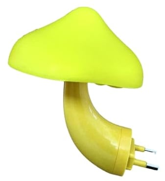 MagiDeal -Lampe, Pilz-LED-Nachtlicht, niedliches Nachtlicht, Wandleuchte für Küche, Schlafzimmer, Zuhause, Badezimmer