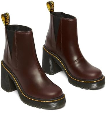 Dr. Martens Stivale Chelsea Spence Donna, Marrone scuro, 36 EU
