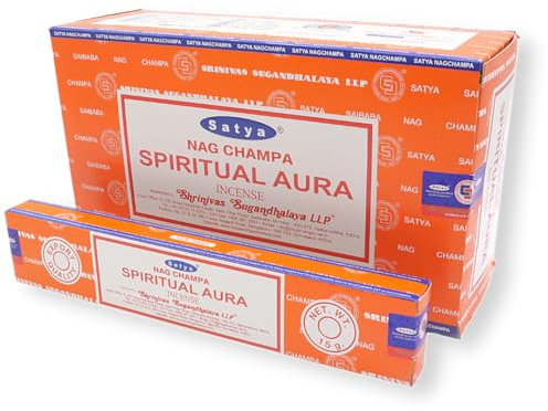 Satya Räucherstäbchen x LAVISA, Meditation, Aromatherapie, Duft (Spirituelle Aura)