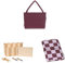 LÄSSIG Bundle Baby Wickeltasche Shopper mit Kinderwagenbefestigung+ Kinderwagenorganizer + Windeltasche mit Wickelunterlage