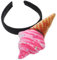 FRCOLOR Eiscreme Haarband Für Frauen Lustiges Kopfband Für Make-up Spa Party Und Cosplay Haaraccessoires Für Frauen Süßes Und Witziges Design Für Gesichtsreinigung Und Styling