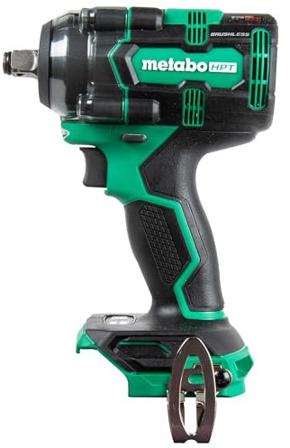 Metabo HPT 18V MultiVolt™ Cordless 1/2-Inch Impact Wrench Kit, Tool Only - No Battery, WR18DHQ4