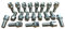 20 Bulloni Ruota Fissaggio Ruote Compatibile Con BMW Serie 1 2 3 5 7 X1 X2 X3 X4 X5 X6 Gomme Cerchi in Acciaio Lega Ferro Made in Italy M14x1,25 hex 17
