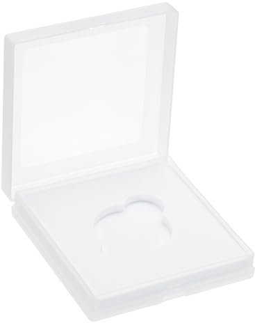 PATIKIL 37mm Lens Filter Case, 1pcs Camera Filter Case Portable Lens Filter Box Water Resistant Dustproof Plastic for Photography Filter Storage