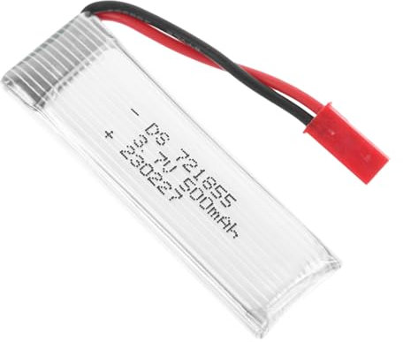 KOMBIUDA Lot De 3 Batteries Lipo Rechargeables 500 Mah pour Drone U818a Rc Durée De Vol De Remplacement