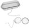 TIESOME 2 Stück Ultraschallreiniger Reinigungskörbe - Edelstahl Ultraschall Reinigungsgerät Netzsieb - Ultrasonic Cleaner Reinigungskorb für Schmuck, Ringe, Uhren, Kleinteile - Silber