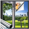Zindoo Film Fenetre Anti Regard Film Anti Chaleur Film Miroir avec Kit de Pose 59.5×200cm Anti UV Bon Effet Miroir Protection de la Vie Privée Protéger du Soleil pour Fenêtre Maison Bureau Magasin