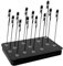 Hellery Alligator Clip Holder for Model Assembly And Spray Paint, Black