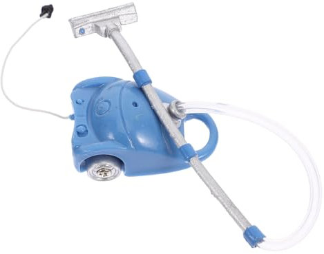 WESIEVYA Miniatur Staubsauger Modell Aus Resin Dekorative Wohnaccessoires Für Puppenhäuser Leicht Und Langlebig Für Kreative Mikrowelten Und Sammlungen