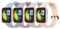 ZGCE 4 Piezas Correa Xiaomi Mi Watch Lite/Redmi Watch Lite, Correa de Recambio Transpirable y Duradera, Azul claro/Morado claro/Luz de estrella/Rosa claro