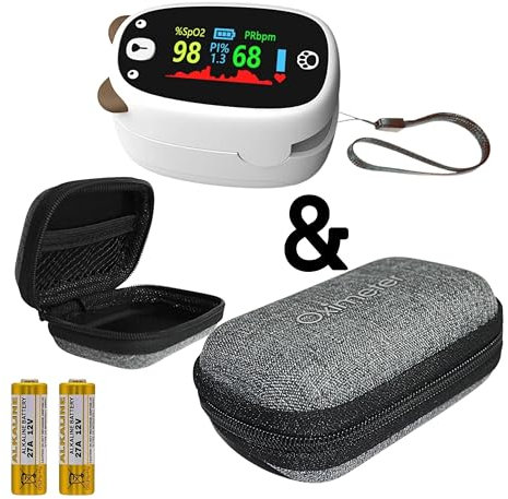 Baby Pulse Oximeter, Battery & Storage Case SpO2 Heart Rate Monitor for Infants Newborns Toddlers Kids Babies Reliable Portable Accurate Oxygen Saturation Tracker Easy-to-Use by TradeProvider®