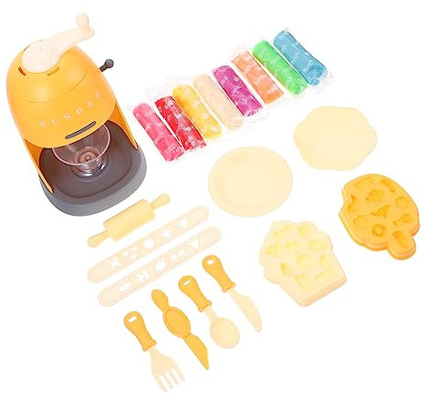 Warmhm Machine à Glace De Simulation pour Garçon Fille Jouet De Fabrication De Glace Et Maison De Jeu Interactif pour Apprendre