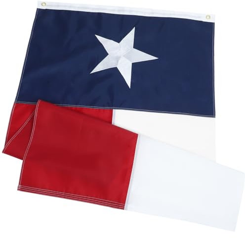 HEMOTON Bandera de Texas con Decoración Exterior Resistente la Bandera de de para Jardín