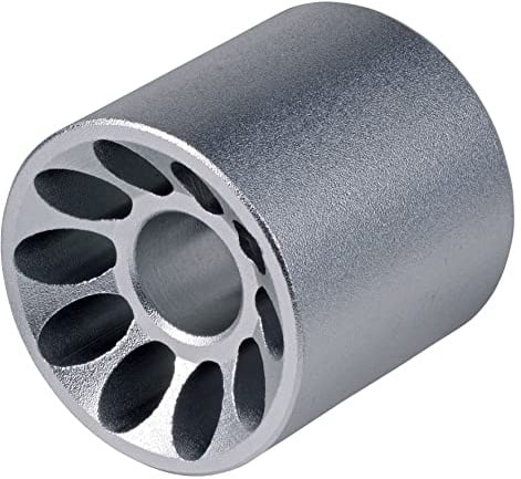 SW-Stahl 20740L-2 Starres Rad - Ersatzteil für Rangierwagenheber 20740L | Robustes Vorderrad aus Metall, langlebige Ersatzrolle passgenau für Wagenheber, einfache Montage, stabiles Fahrwerk