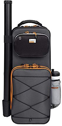 BAM Peak Performance Violin Etui, Rechteleck, Compact Size, Farbe: Schwarz & Grau