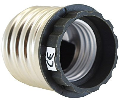 Vision-EL 7739891 Adaptateur de culot E40 vers E27, Aluminium