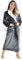 CityComfort Bademantel Damen, Morgenmantel Saunamantel Damen, Bequem Spa Kimono, Baumwolle Bademantel mit Kapuze und Taschen, Geschenke für Frauen (M, Dunkelgrau,)