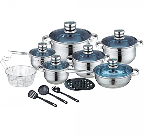 ROYALTY-LINE RL-1801B; USTENSILES DE CUISINE 18 Pièces