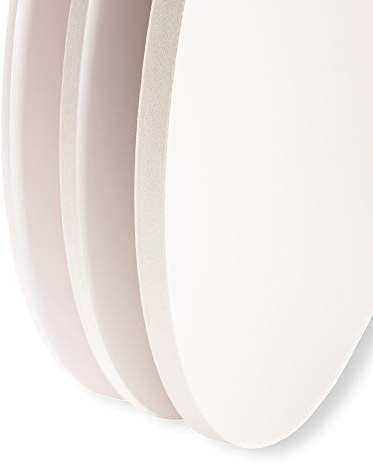 Cakeboard rund - 30cm - 5 Stück - 10 Millimeter stark - alle Größen - alle Stärken - lebensmittelecht, beschichtete Kuchenplatte, Tortenunterlage, Tortenplatte, mehrstöckige Torten