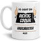 Tassendruck Berufe-Tasse so Sieht EIN Richtig Cooler Hausmeister aus Weiss/Job/mit Spruch/Kollegen/Arbeit/Geschenk-Idee/Büro