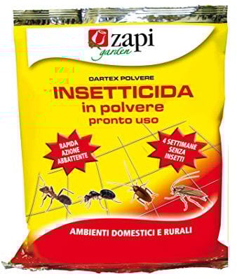 ZAPI. INSETTICIDA Polvere DARTEX 1 kg FORMICHE Insetti PULCI PIDOCCHI ZECCHE