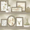 Holden Décor Stag Frames Rustic Picture Frames Faux Shelf Floral Wallpaper 90731