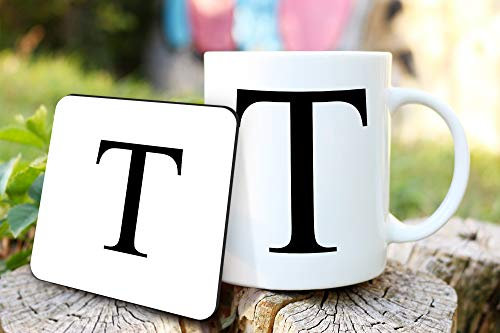 Alphabet Letter Mug Cup Initial A Coffee/Tea Gift Endless Prints LTD (T)