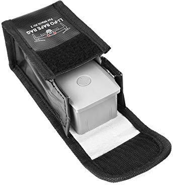 MotuTech - Bolsa de Seguridad para dji Air 2S / Mavic Air 2 LiPo Baterías Protección Antiexplosión Almacenamiento Funda (para 1 batería)