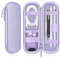 FINTIE Custodia Compatibile con Apple Pencil Pro e Apple Pencil (USB-C) e 2ª/1ª Gen - Slim Case Built-in Tasca Slot Compatibile con Apple Pen, Cavo USB, Samsung Stylus, Lilla Viola