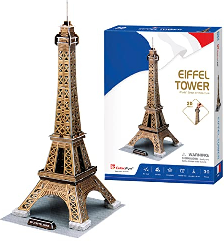 Party town Puzzle 3D Tour Eiffel, Puzzle 3D Tour Eiffel, Puzzles 3D Paris, Puzzles pour Adultes, Puzzle 3D Tour Eiffel, Puzzle 3D Adultes Et Puzzle 3D Enfants, C044H